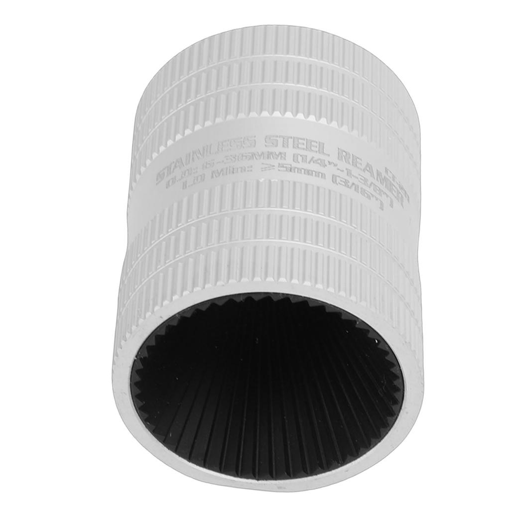 Inner Outer Tubing Reamer 1 4in to 1 3 8in Aluminum Copper Stainless Steel Galvanize Pipe Deburring Tool