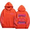 Stray Kids Pullover Hoodie Front Song Titles Icons Gradient Dripping Logo Just Feel Drawstring Hood Oversized Unisex K‑Pop Streetwear Fan Merch