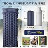Air Mat Camp Mat30s Inflation10CM ThicknessFor Cherry Blossom Viewing Foot Pump Infinite Connection Possible R Value 4.0 Car Sleeping Emergency Thick