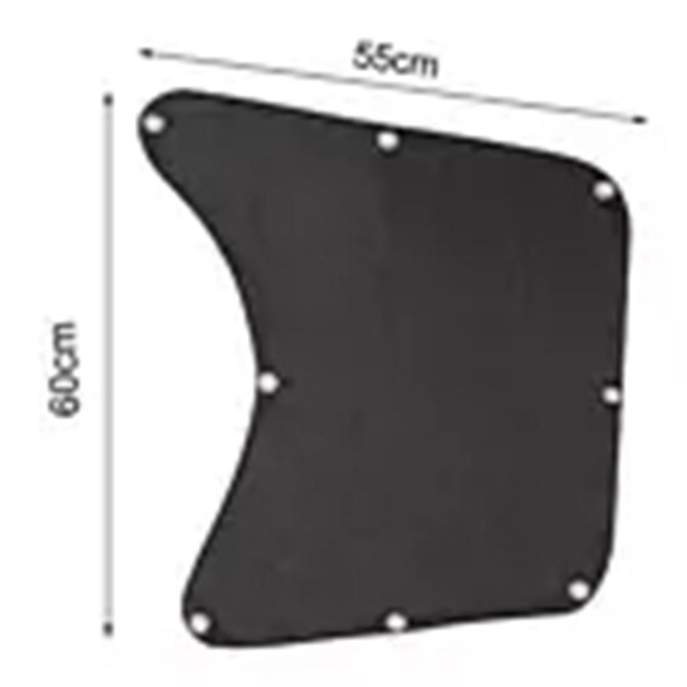 Window Shade RV Semi Truck Accessories Suction Cup Window Shades Auto Interior Mesh Curtains Replacement