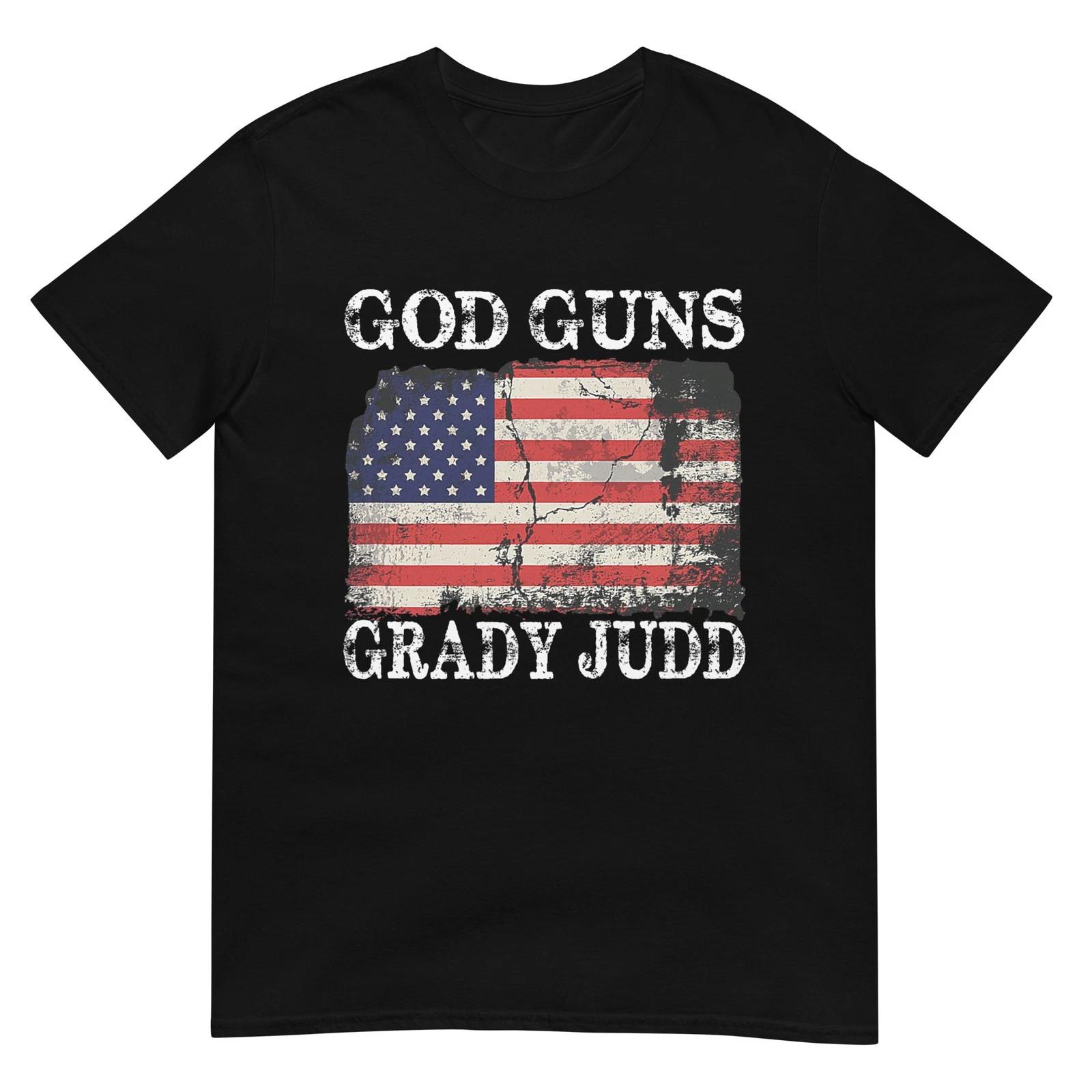 

God Guns Grady Judd Us Flag T-Shirt 2XL
