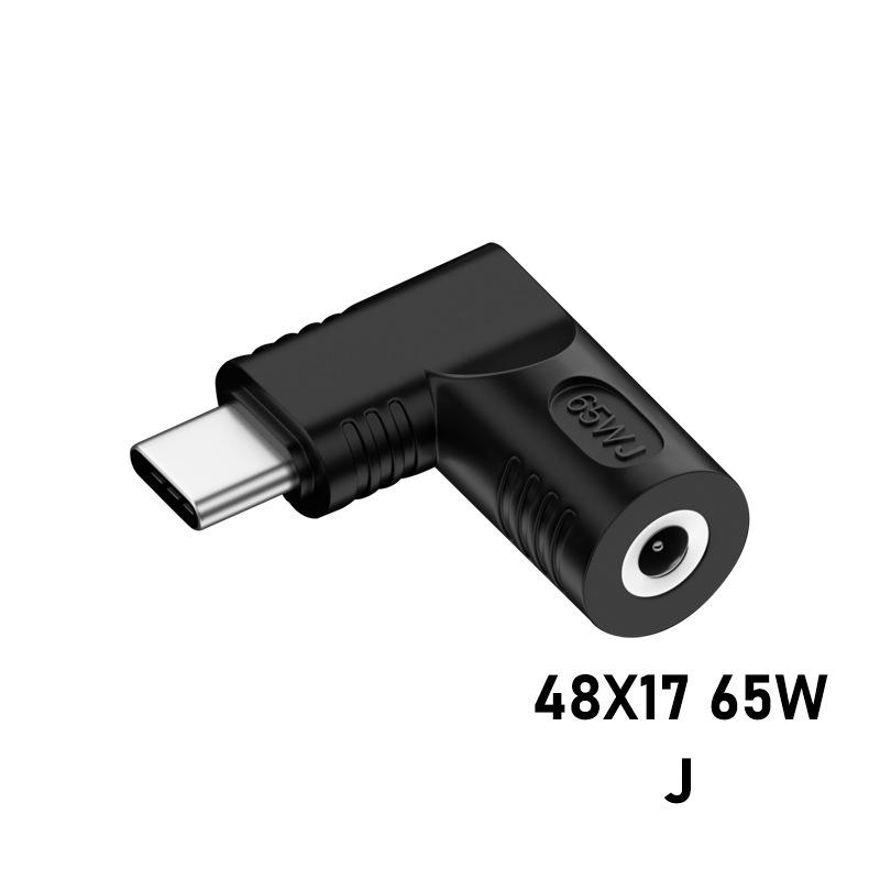 65W DC to USB C PD Power Adapter Converter 5.5X2.5 7.4X5.0 4.5X3.0mm Laptop Charger to Type C Connector for Xiaomi Samsung