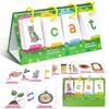 129 Pcs Text Recognition Visual Word Game Phonics Learning Word Builder Game  Parent Child Activity
