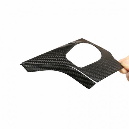 Real Carbon Fiber Engine Start Stop Cover Trim Fit For BMW X3 G03 2018-