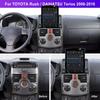 Radio de coche con pantalla vertical de 9,7" para TOYOTA RUSH DAIHATSU TERIOS MANULA AC 2006 2016, reproductor multimedia con navegación GPS y Carplay