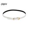 Hat Strap Replacement PU Leather Strap, Adjustable with Metal Buckle Band, Decorative Belt Flexible Band for Straw Hats And Fedora Decoration
