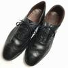 Allen Edmonds 80s Vintage McAllister Full Brogue Wingtip Shoes Black Size 10.5D / 28.0-28.5cm(USED)