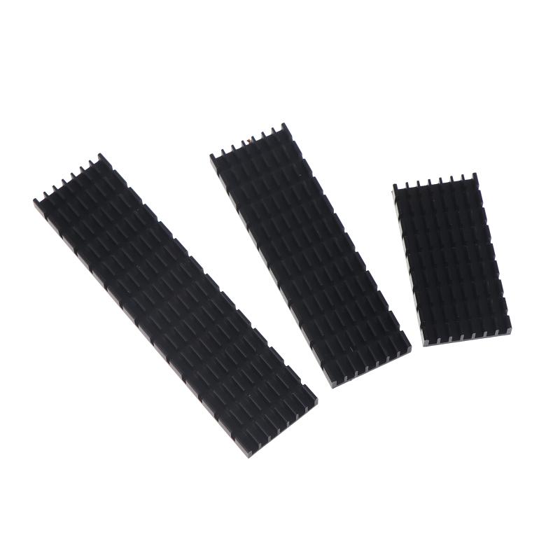 Aluminum Heatsink Eco-Friendly Heat Sink with Thermal Conductive Tape for RAM SSD LED Home Electronics Repair