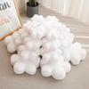 Funny White Snowflake Pillow Cute Soft Plush Toy Christmas Decoration Pillows Snowflake Throw  Winter Christmas