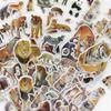 10 Sheets/set Wildlife Wild Animals Scrapbooking Bubble Puffy Stickers Tigers Lions stickers Kawaii