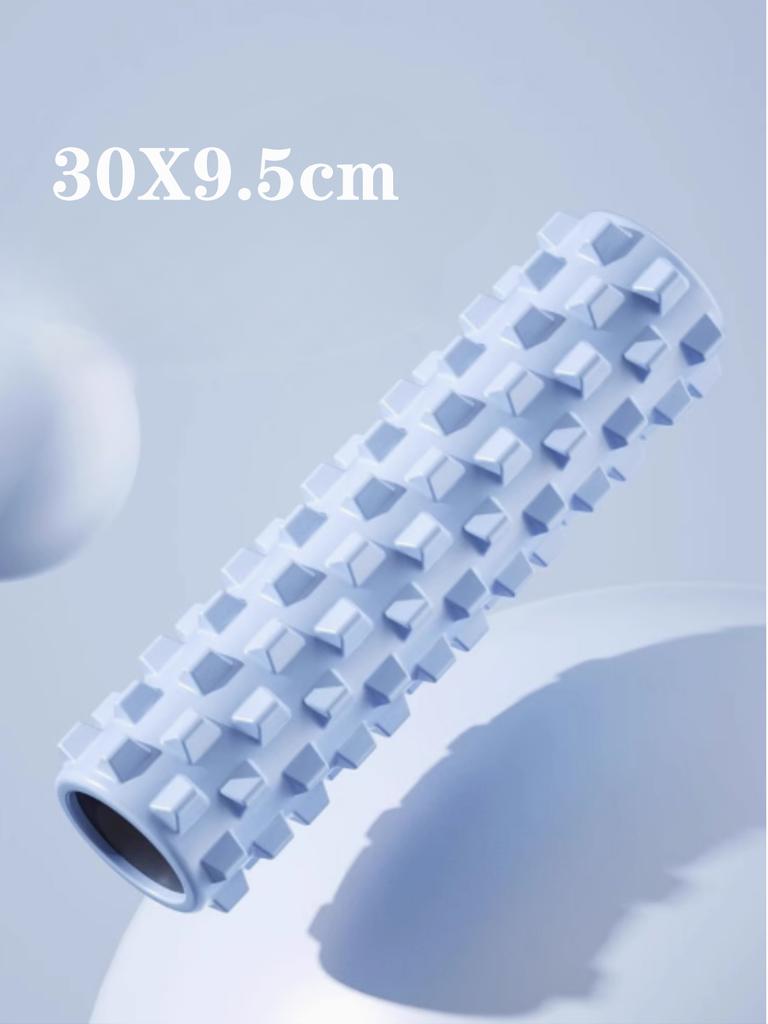 Durable And Safe Crescent Solid Foam Axis 45*13Cm Yoga Post Ideal For Fitness Yoga Pilates And Muscle Relaxation