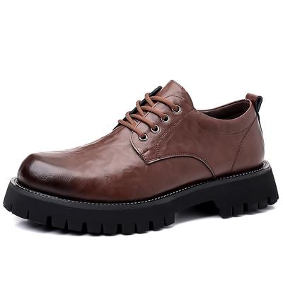 Scarpe a Punta Larga per Abbigliamento da Lavoro da Uomo con Lacci per il Pendolarismo Scarpe Formali Scarpe Casual in Vera Pelle da Uomo Consegna Gratuita