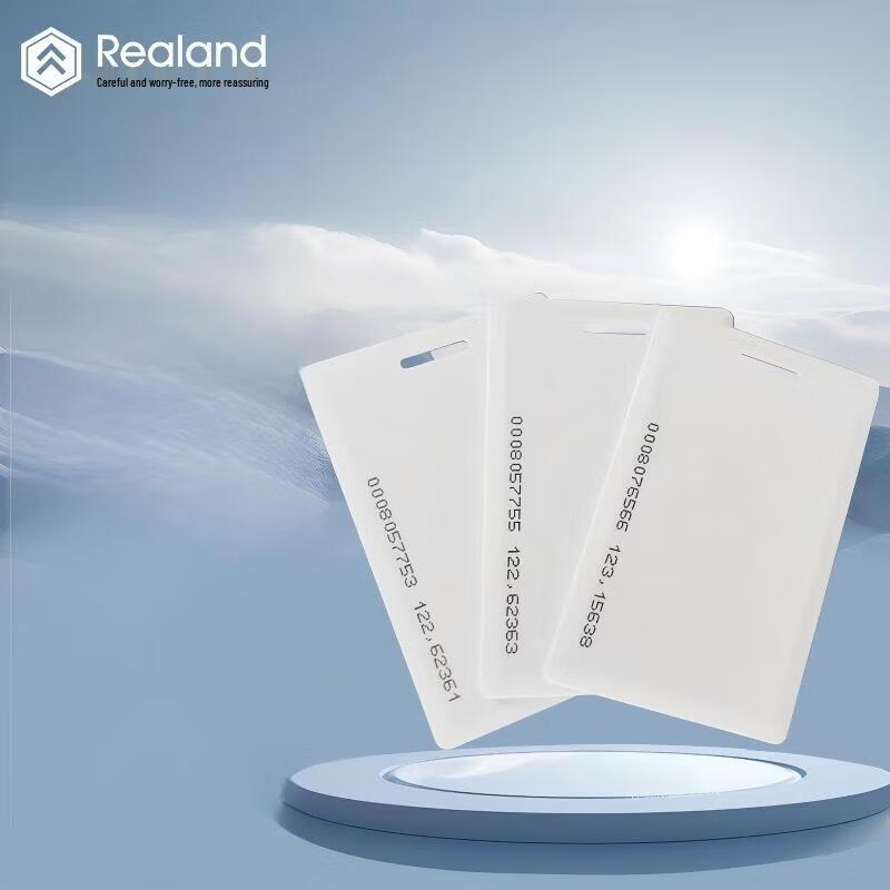 Realand RFID ID Thick Cards CN plug (adapter included)
