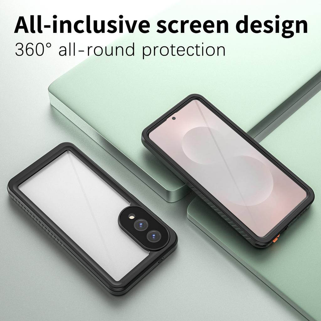 REDPEPPER FS/FM Series For Samsung Galaxy S25 Edge Waterproof Case IP68 Shockproof Phone Cover