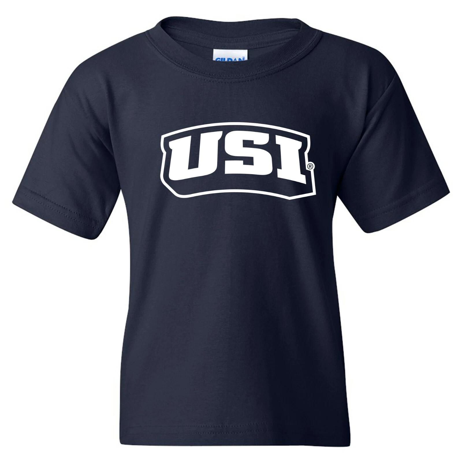 Southern Indiana Screaming Eagles Basic Block Youth T-Shirt - Navy 4XL