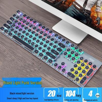 AOC GK410 Kabelgebundene Mechanische Gaming-Tastatur