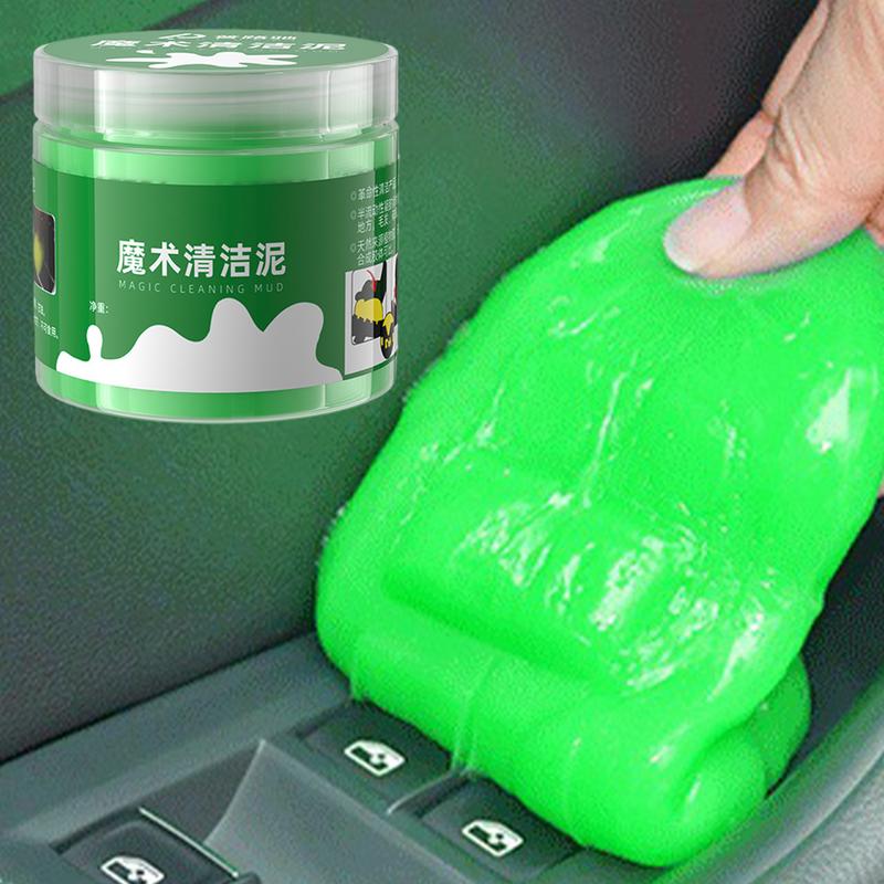 1 Pz Gel Rimuovi Polvere ad Alta Efficienza Pulitore Appiccicoso Pulizia Interni Auto Argilla Magica Universale Strumento per Pulizia Domestica Tastiera Scrivania