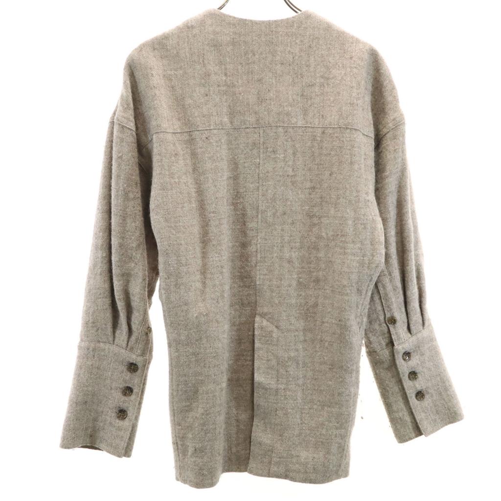 AKIRANAKA Made In Japan Linen Blend No Color Jacket 1 Gurege Women Used