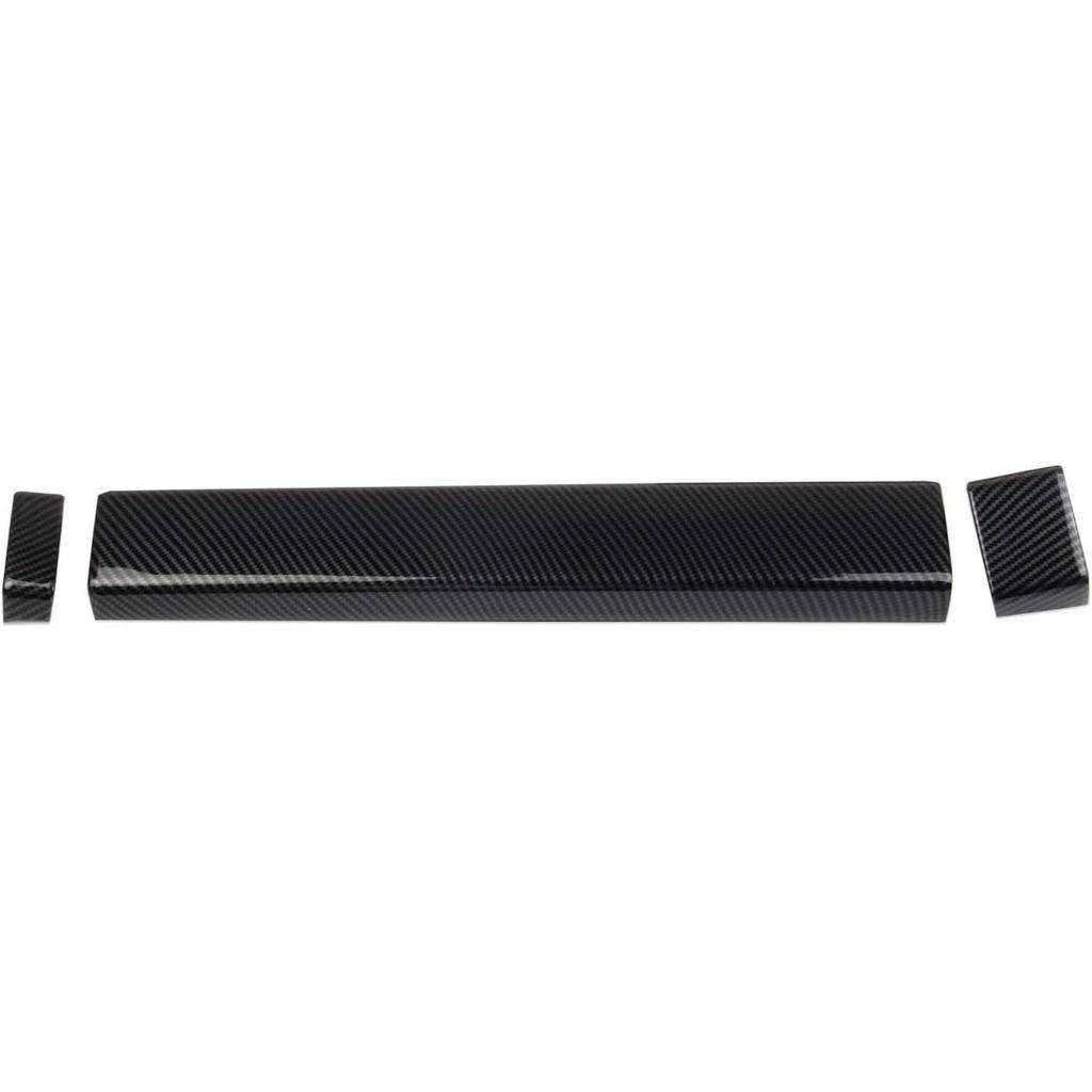Carbon Fiber Interior Control Dashboard Panel Cover Trim Accessories for Toyota Tundra 2022-2026 Sequoia 2023-2026