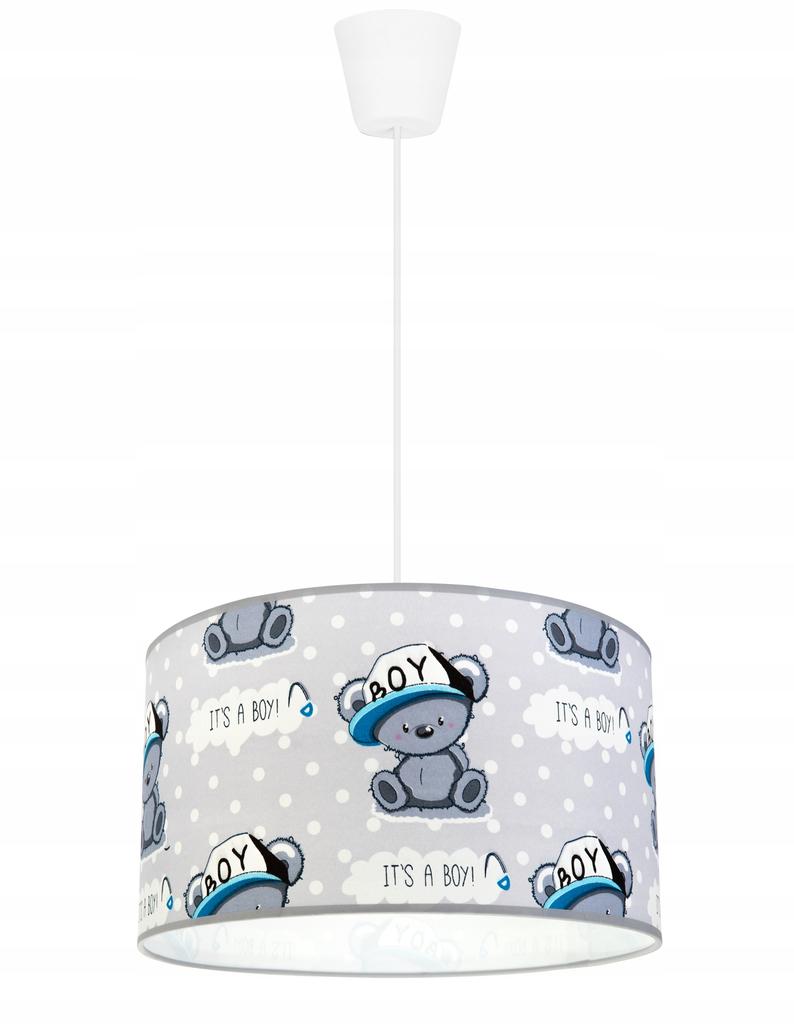 Závěsné stropní svítidlo ve stylu loft pro děti, LED stínidlo