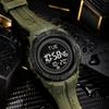 SKMEI Compass Calories Digital Watch 3D Pedometer Sports Wristwatches For Men Women Waterproof Data Storage Electronics Watches