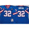 Jersey Retro NFL Buffalo Bills 12 34 Estilo Salón de la Fama Uniforme de Fútbol Americano Hombres Mujeres Mezcla de Algodón Ropa Deportiva