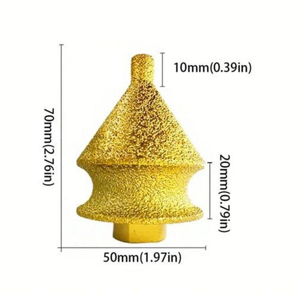 M10 Tile Chamfering Drill Bit Grinding Wheel M10 Thread Tool Screw Countersink Bit Diamond Beveling Chamfer Bit For Granite Cut