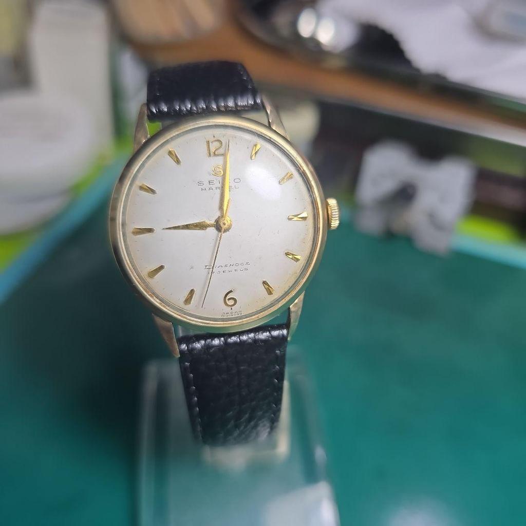 [USED] (Overhauled) Seiko Marvel 17 Jewels Manual Winding Wristwatch In Working Condition.