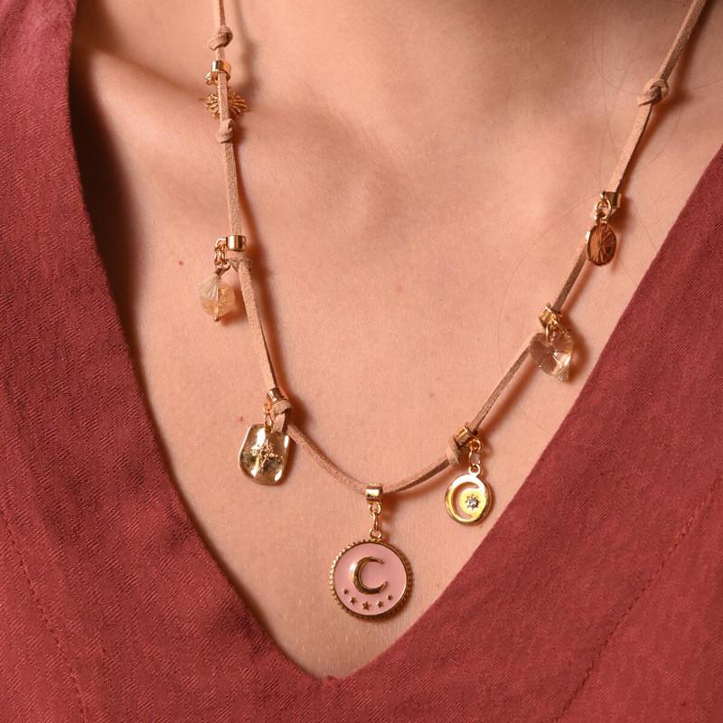 Heart Shape Copper Pendant Necklace With Electroplating For Daily Accessory Gift For Men Women