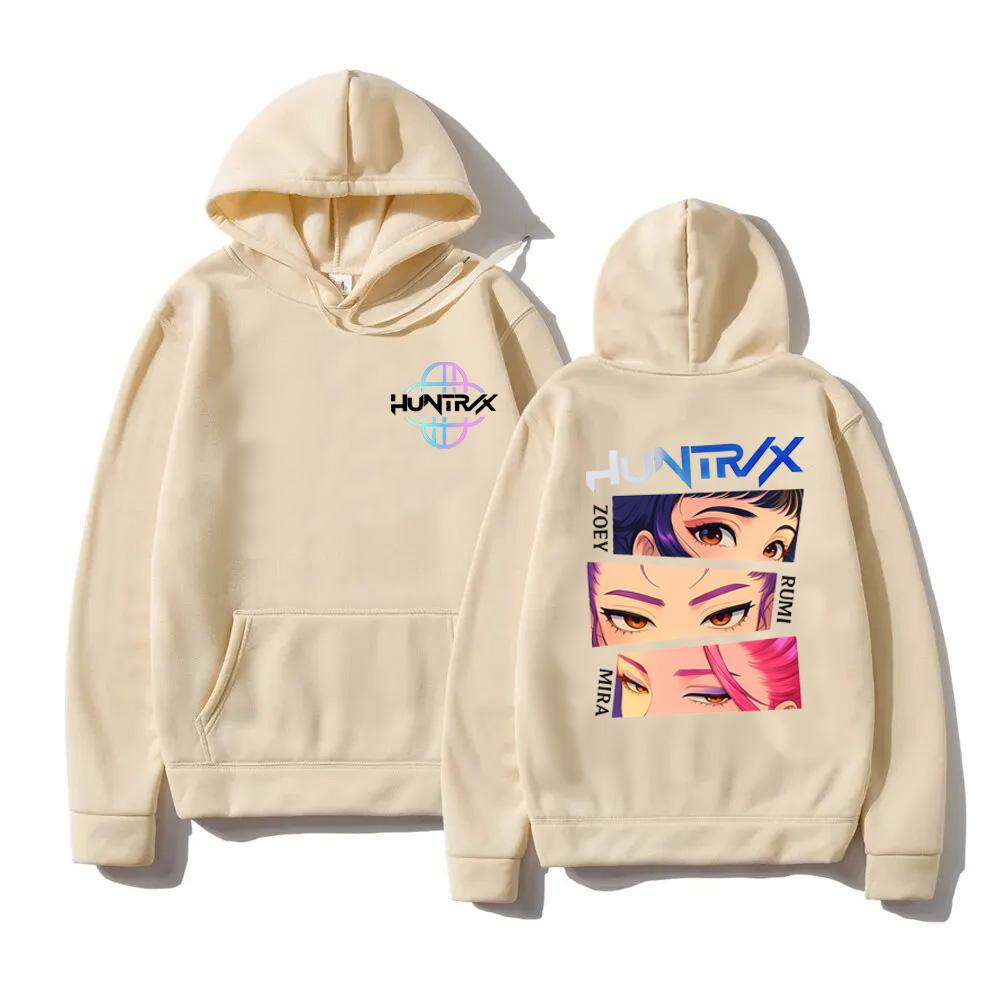 

K-Pop Demon Hunters 2025 Summer Anime UNISEX Hoodie Women Harajuku Hip Hop Pullover Tops Sweatshirt Sportswear Fashion 3XL