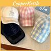 Cotton Baseball Cap With Bowknot Embroidery For Spring Summer Sun Protection