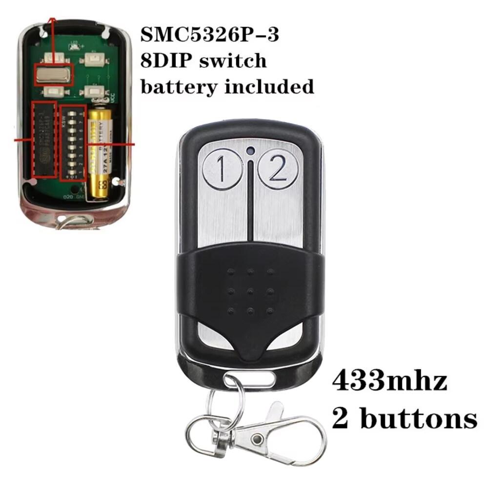 330mhz/433mhz Copy Remote Control Autogate Door Wireless Remote Control DIP Switch Code Auto Gate Controller