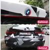 7Pcs Front Hood Emblem For BMW 50th Anniversary  82mm+Rear Badge 74mm+Wheel Hub Cap 68mm+Steering Wheel Sticker 45mm