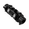 3/4" DD X 3/4" DD Double U-Joint Black Steering Shaft Universal Joint 127Mm Length 35° Degree