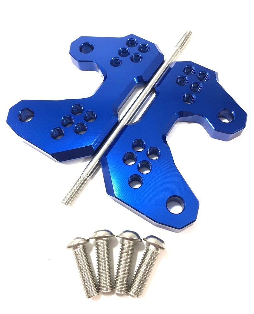 

Yamaha Back Step Up Plate 5 Position Aluminum Shaved YZF-R25 YZF-R3 MT-25 MT-25 MT-03 синий