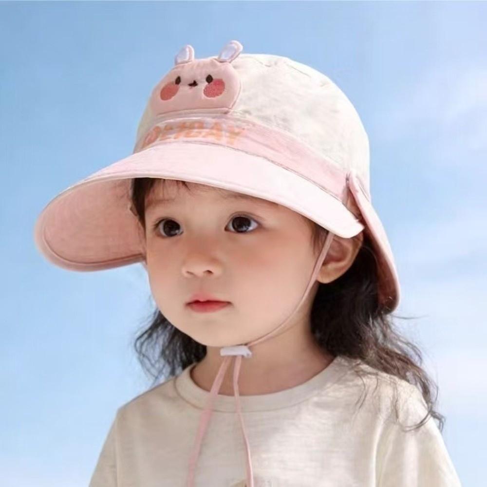 Breathable Sun Shade Hats Cute Style Panama Cap New Kids Fisherman Hat Outdoor Use