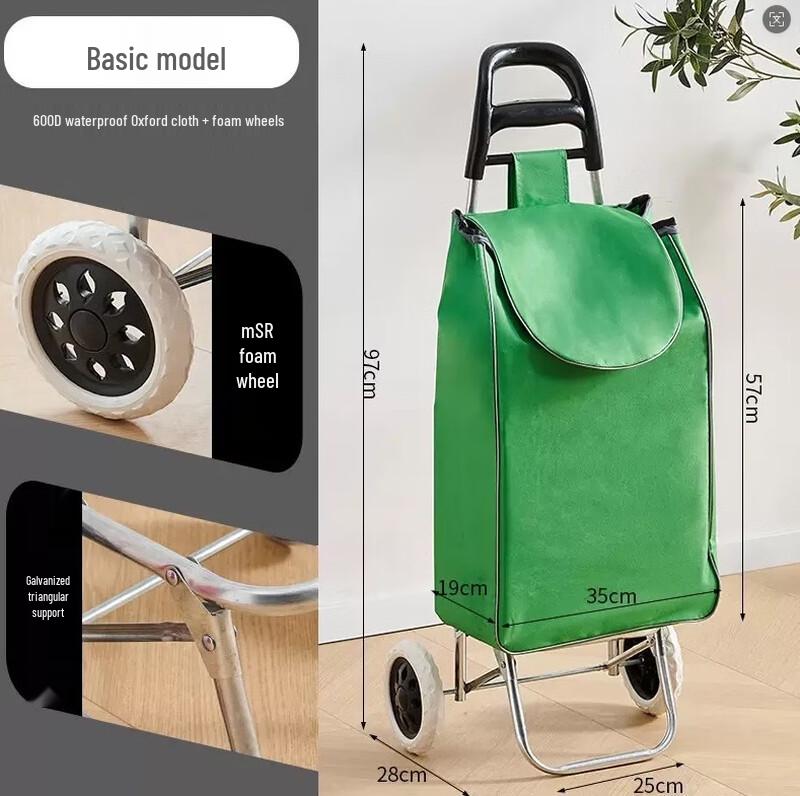 NAVCON Foldable Portable Stair-Climbing Hand Truck