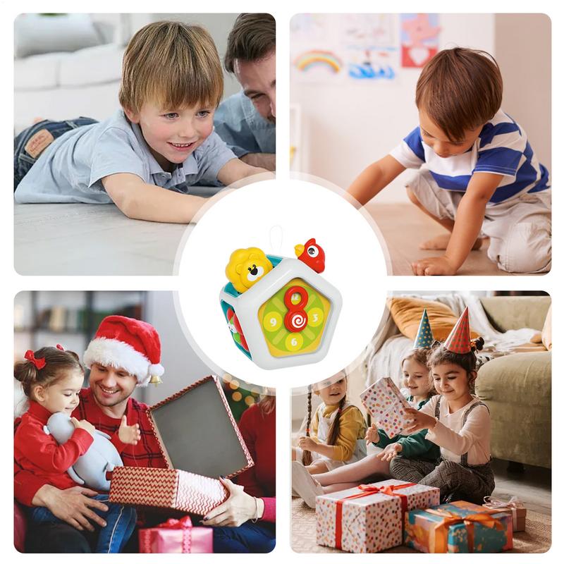 Learning Cube Learning Interactive Fidget Educational Development Games For 12-18 Months Boy Girl Kids Activity Cube Sensory