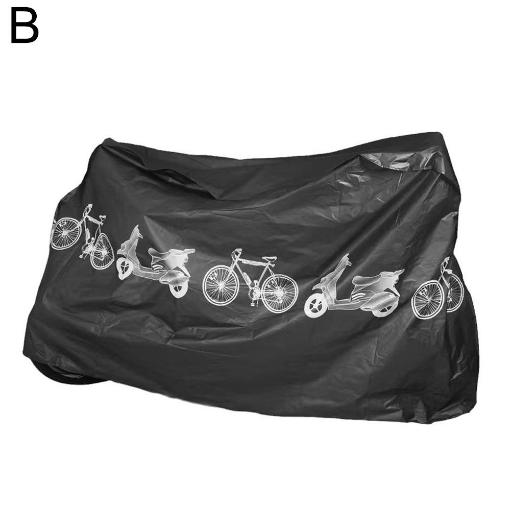 

Летний уличный мотоцикл велосипед портативный водонепроницаемый дождевик многофункциональная защита от пыли и ультрафиолета теплоизоляция тень чёрный