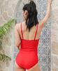 Tyubeuteuli Basic Shirring Glam Monokini B714 Red