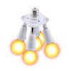 5 in 1   E27 To E27 Base Light Lamp Bulb Adapter Holder Socket Splitter New #3
