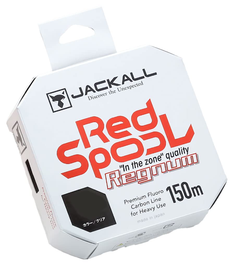 

JACKALL Fluoroline Red Spool Regnum 150m 16lb