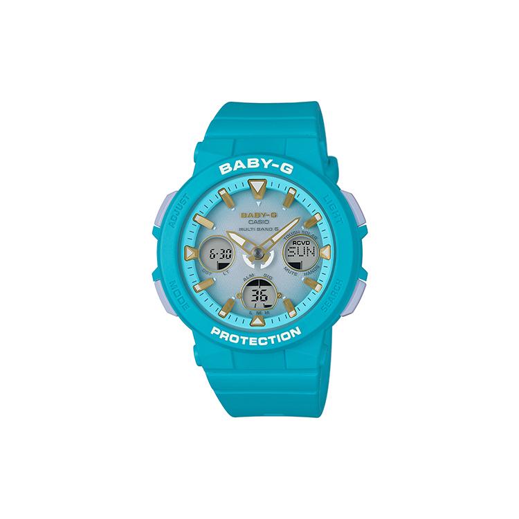 CASIO sieviešu BABY-G zila pulksteņa BGA-2500-2A