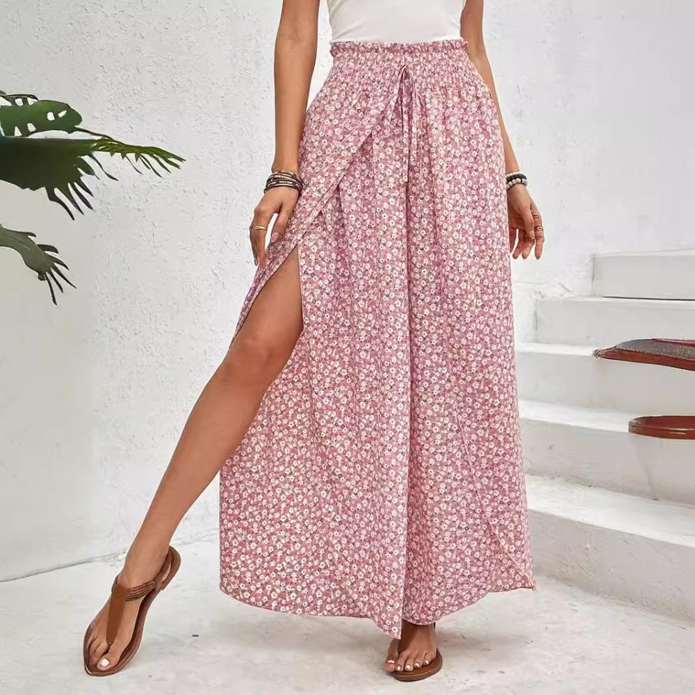 Women's Clothing Summer New Fashion Versatile Women's Wide-leg Culottes