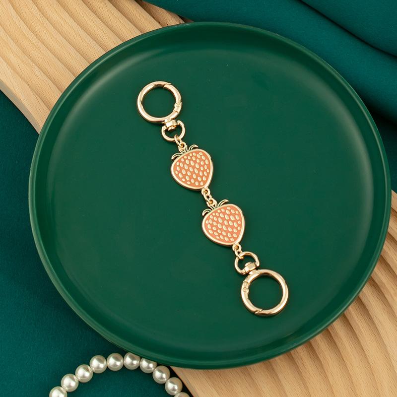 Bag Extension Chain Pearl Metal Accessories Love Buckle With One Shoulder Mahjong Armpit China-Chic Style