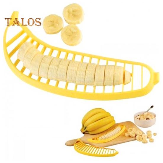 3Pcs Banana Slicer Food Grade Plastic Sharp Blade Multi-functional Fruit Salad Banana Dicer Masher Cutting Tool Kitchen Gadgets