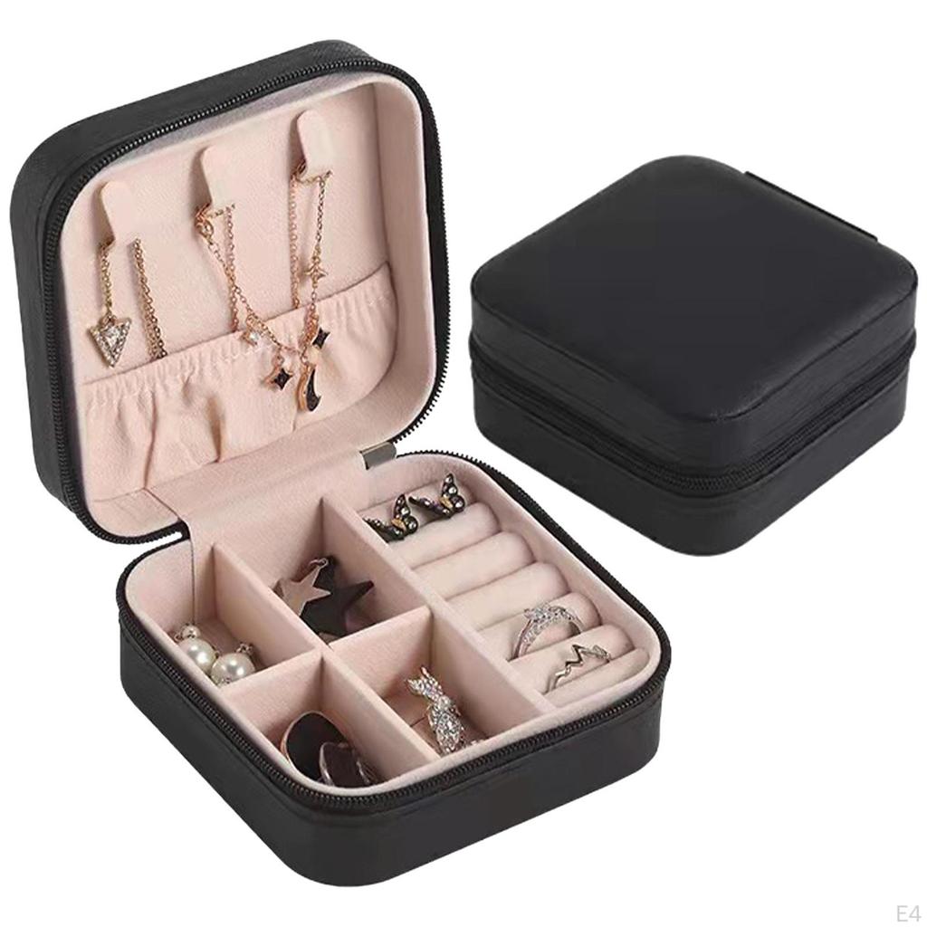 Organizer Display Storage Box Compact for Necklace Ear Studs