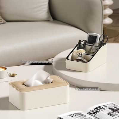 Multifunctional Tissue Box Organizer