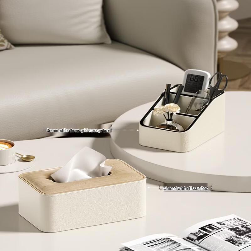 Multifunctional Tissue Box Organizer