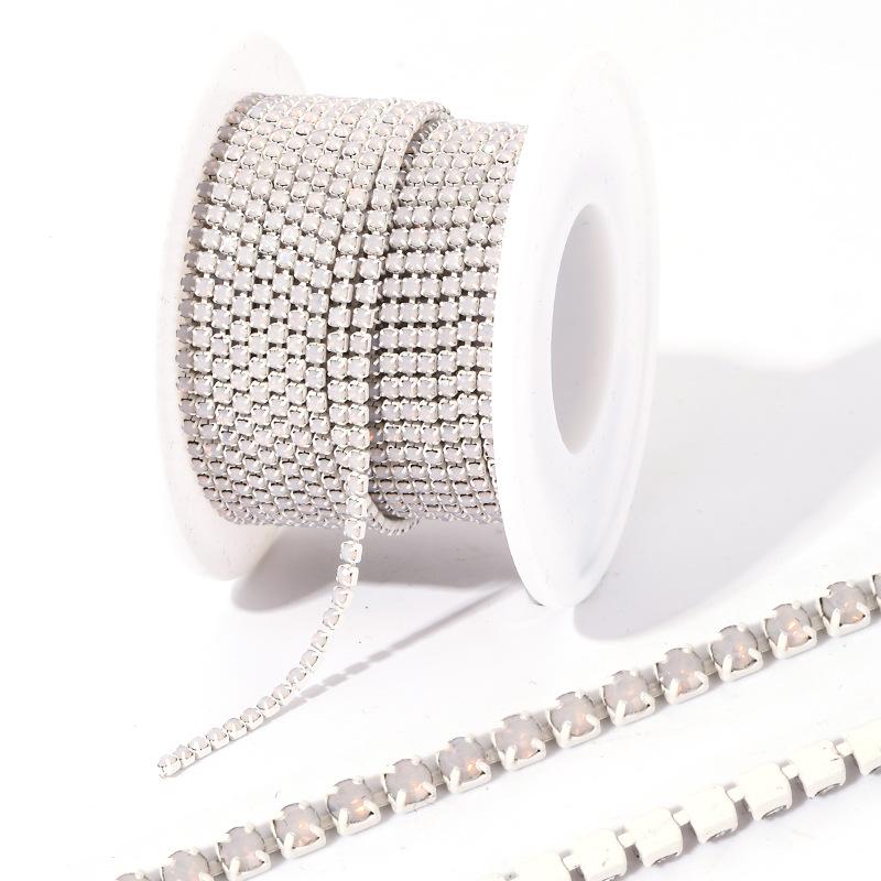 Protein Claw Chain Rhinestone Chain 2Mm Claw Diamond Nail Art Jewelry Cutting Claw Chain Bracelet Necklace Diy Jewelry